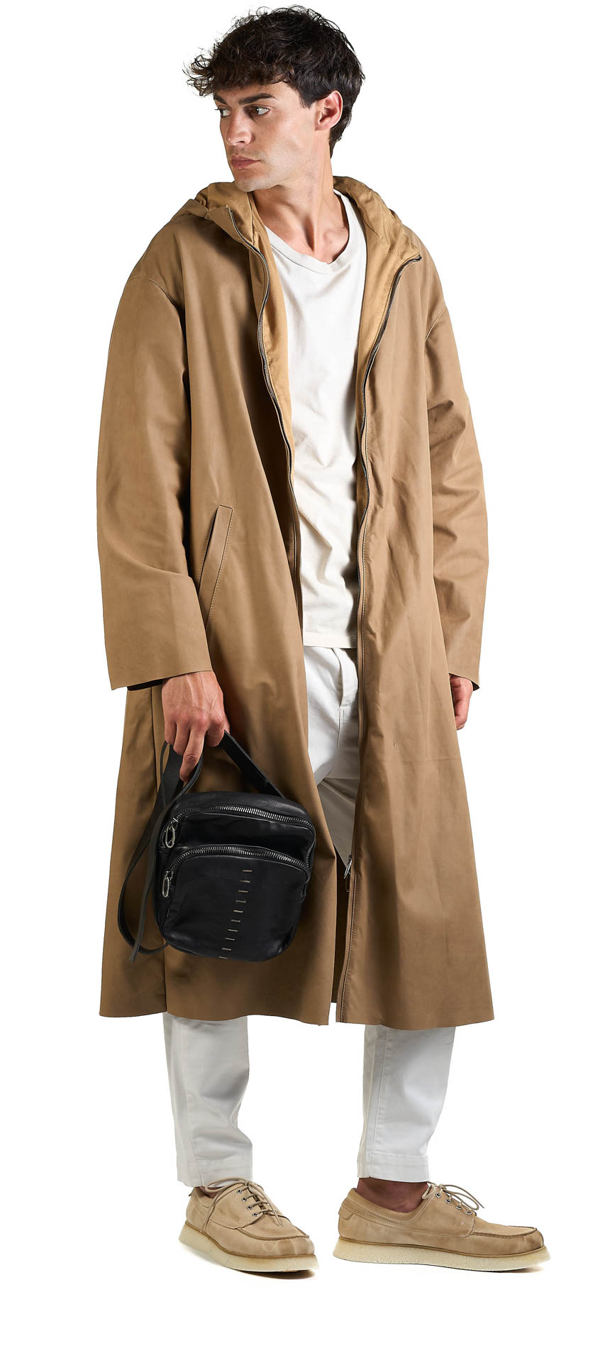 daniele basta leather and silver bags - WEARING